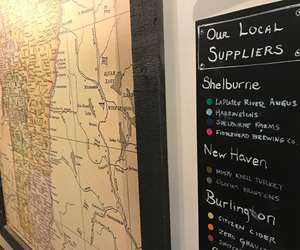 Map of local food purveyors